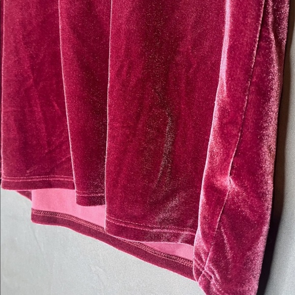 Victoria Secret Pink Ruby Velvet Mesh Top - Picture 5 of 7